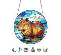Décoration Attrape-pour La Maison,Déco Intérieure en Acrylique 2D À Collectionner,Ornement Puzzle Art Mural | pour Salon, Cour, Jardin, Arbre, Plage, Fêtes, Intérieur Et Extérieur