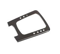 Décoration bande de garniture Pour 718 Pour 911 2012-2021 Véritable Fibre Carbone Voiture Console Centrale Bouton Pommeau Levier Vitesse Panneau Couvercle Garniture Intérieur(Style B)