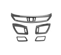 Décoration Bande Garniture Lot De 5 Couvercles Garniture De Sortie D'aération De Climatisation Pour Console De Voiture, Pour Nissan Pour X-Trail T32 Pour Qashqai J11 2014-2020