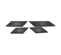 Décoration Bande Garniture Moulage Pour Arteon 2017 2018 2019 2020 Panneau Couverture Haut-parleur Porte Intérieure Voiture(Le noir)