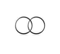 Décoration Bande Garniture Moulage Pour Camaro 2010 2011 2012 2013 2014 2015 Garniture Intérieure Transparente En Fibre Carbone Haut-parleur Portière Voiture