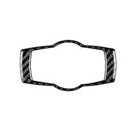 Décoration Bande Garniture Pour BMW E90 E92 E93 Série 3 320i 325i 2005-2012 Cadre De Commutateur De Phare En Fibre De Carbone Garniture Autocollant Décoratif Intérieur De Voiture(Noir)