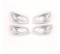 Décoration Bande Garniture Pour BMW E90 Série 3 2005-2012 Poignée De Porte Intérieure De Voiture Couvercle De Cuvette Garniture Autocollants Cadre Accessoires(Silver 4pcs)