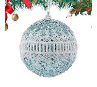 Décoration Boule de Noël | Boules Arbre 8cm Anticassantes à Paillettes - Décoration de Fête et Réception - pour Fête Photographie Appartement École Bureau