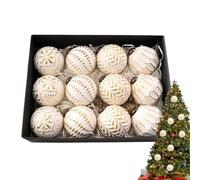 Décoration Boules de Noël pour Le Sapin Lot de 12 Pièces De Pendentifs