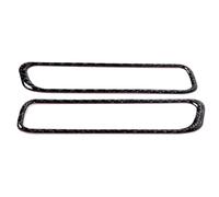 Décoration Bouton voiture Compatible Avec Taycan 2019 2020 2021 2022 Autocollant De Couverture De Sortie D'air Du Pilier A Intérieur De Voiture, Accessoires De Protection Intérieure