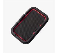 Décoration Bouton voiture Compatible Avec Tesla Pour Model 3 2021 2022 2023 Tableau De Bord Antidérapant Poignée Support Support De Support De Téléphone De Bureau Tapis Fixe(color1)