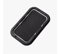 Décoration Bouton voiture Compatible Avec Tesla Pour Model 3 2021 2022 2023 Tableau De Bord Antidérapant Poignée Support Support De Support De Téléphone De Bureau Tapis Fixe(2)