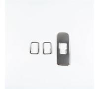 Décoration Bouton voiture Compatible Avec Volvo Pour XC60 S60 V60 Cadre De Bouton De Levage De Verre De Fenêtre D'accoudoir De Porte De Voiture LHD RHD, Garniture Autocollante De Décoration(3 pcs)