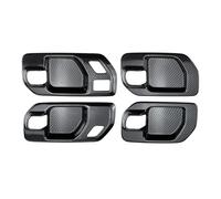Décoration Bouton voiture Couvercle De Panneau De Bol De Poignée De Porte, Accessoires De Décoration Intérieure De Voiture, Compatible Avec Chevy Pour Silverado 2019 2020 2021 2022