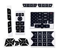 Décoration Boutons Compatible Avec A207 Pour R231 Pour 176 Pour 246 Pour X204 Autocollants Intérieurs Pour Bouton De Commutation Autocollant De Réparation Pour Bouton