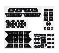 Décoration Boutons Compatible Avec Benz Pour Pour W212 Autocollants Réparation Pour Boutons Portières Volant Climatisation Lève Vitres Accessoires Modification