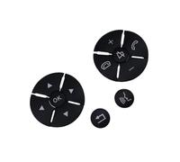 Décoration Boutons Compatible Avec Benz Pour Classe S Pour W221 2008-2012 Pièces Détachées Auto Autocollant Pour Bouton De Volant Accessoire Intérieur