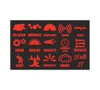 Décoration Boutons Universel 15 Pièces Autocollants Créatifs Pour Boutons De Voiture Autocollants Décoratifs Pour Tableau De Bord Et Console De Camion