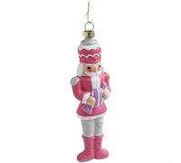 Décoration casse-noisette pour sapin de Noël et couronne - Avec ficelle de suspension pour un placement pratique sur les portes et les tables (B)