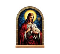 Décoration catholique pour la maison, décoration d' , Jésus, Vierge Marie Support en acrylique