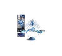 Décoration centre de table Photobooth - REF/PTF - Bleu - 8 Accessoires - 33cm x 32cm - Mixte