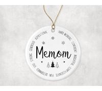 Décoration Céramique Sapin De Noël Mémo Rond Décoration Sapin De Noël Élégant Pendentifs pour Famille Balcon Mur