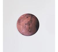 Decoration Chambre Planètes Stickers Muraux Enfants 3d Systeme Solaire Autocollants Deco Murale Bebe Garcon Décoration Espace Univers (Mars)