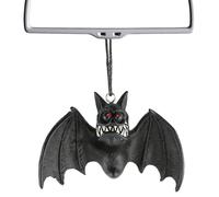 Décoration chauve-souris gothique - Pendentif chauve-souris fantôme ornement d'Halloween décoration artisanat en résine cadeau de fête, ornement en résine fantôme, chauve-souris décorative de Noël