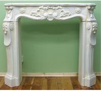 Décoration cheminée Habillage cheminées Décoration cheminée salon Design noble 1840