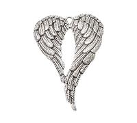 Décoration commémorative Part In of Christmas Wing Heart Ornement Angel is Pendant Memorial My Wing Decoration & Hangs (d, taille unique)