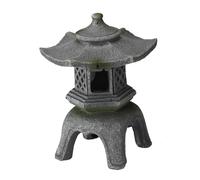 Décoration d’aquarium Aqua Della Balinaise Lantern 3 Gris 8x7,5x10,5 cm