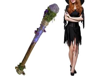 Décoration d' de baguette de sorcière | Baguette de fée cosplay Pour collectionneurs, chercheurs spirituels, païens, vicans et méditations, rituels,