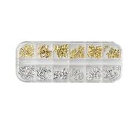 Décoration d ' ongles papillon en métal à 12 fentes, pour une efficacité en Salon et des fournitures d ' application rapide