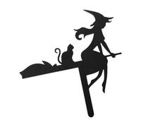 Décoration d'angle de porte Halloween Angle droit gothique squelette de
