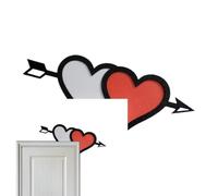 Décoration d'angle de porte pour la Saint-Valentin, les agriculteurs de la Saint-Valentin, la Saint-Valentin, la Saint-Valentin