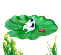 Décoration d'Aquarium à Poissons Flottant Chat à la Pêche | Décoration Mignonne Pour Réservoir À Betta pour Maison Bureau Restaurant Appartement Hôtel Amateurs de Pêche Pêcheurs Hommes