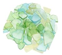 Décoration d'aquarium en verre dépoli pour aquariums créatifs et pots de fleurs, décoration de maison, mariage, fournitures artisanales, décorations colorées pour aquariums de poissons