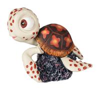 Décoration D'Aquarium Flamant Rose Tortue 8x6x7 Cm Polyresine