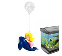 Décoration d'aquarium Little Diver, Fish Tank Décoration Cartoon Fish Playmate | Petit aquarium, dispositif flottant de jouets Betta, pendentif flottant d'affichage de plongeur