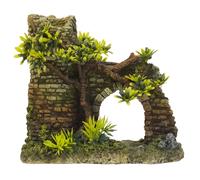 Décoration d'aquarium Nobby Pet Turm Mit Bogen Marron 16,5x8x15 cm