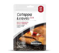 Décoration d'aquarium Seachem Catappa Leaves (x12) Marron 16/17 cm