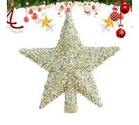 Décoration d'arbre étoile de Noël, décoration de Noël vintage saisonnier | Étoiles d'arbre de Noël artificielles pour fête maison appartement bureau école salon balcon légumes