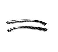 Décoration D'autocollant Voiture Pour Nissan 370Z Z34 2009-UP Instrument En Fiber Carbone Compteur Vitesse Panneau D'affichage Garniture Autocollants Décoratifs(2 Black)