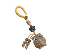 Décoration de belles touches de tête, téléphone esthétique bracelet charmant, téléphone charme en design portable en bois - décoration de, Châtain Clair, riferimento alla descrizione