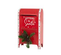 Décoration de boîte aux lettres en fer avec affichage autonome, F5247 | Fente visible sur le devant du courrier, construction décorative en fer, placement sur les vitrines d'armoire et les