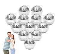 Décoration de boule disco - Pendentif miroir décoratif | Fonction réfléchissante Accessoire de décoration pour clubs, mariages et festivals