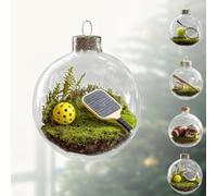 Décoration de Boule Scène Sportive Festival,Ornement De Noël pour Porche,Boules de Décoration de Noël,pour Intérieur Extérieur Table à Manger Fête d'Installation Salon Soirée Cheminée, Intérieur E-C