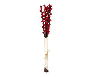 Décoration de Branches en Feutre Rouge crépuscule, Branche Flexible, fabriquée à 100% en Laine de Mouton, Faite à la Main au Népal, pièce maîtresse, vitrine, décoration de Salon, décoration