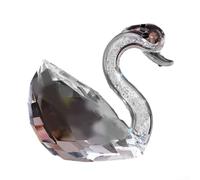 Décoration de bureau créative en forme de cygne en cristal pour une utilisation décorative à la maison, conçue pour rehausser l'attrait esthétique dans les salons, les chambres et les espaces d'étude