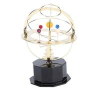 Décoration de Bureau du système Solaire, Ornement rétro en métal représentant Les planètes du système Solaire, modèle d’Astronomie éducatif avec Une Construction en Fer Robuste,