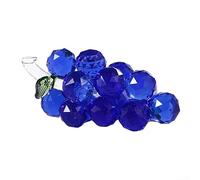 Décoration de Bureau en Cristal de Raisin - Cadeau de Mariage - Décoration pour Salon, Chambre à Coucher (Bleu)