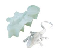 décoration de Bureau - Lot de 2 Grands moules en résine de Silicone en Forme de libellule et de lézard pour Suspension murale | moule en résine époxy | Moule de décoration d'halloween
