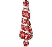 Décoration de cadavre effrayant pour Halloween - Kit de sac mortuaire - Décoration de cadavre grandeur nature - Accessoires pour l'extérieur - Jardin - Victime - Maison hantée - Faux accessoires de