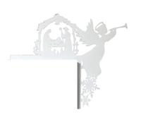 Décoration de cadre de porte de Noël avec plusieurs designs - Art mural de Noël - Mise à niveau pour l'esprit des vacances